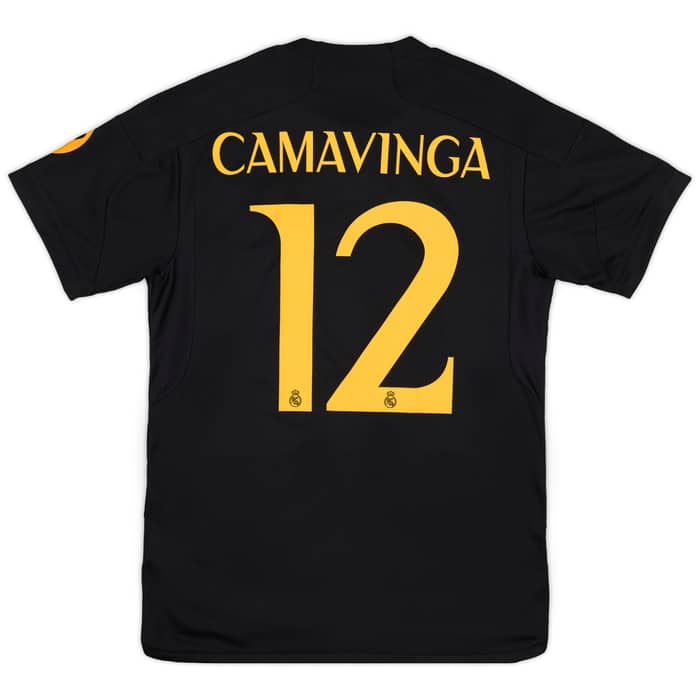 2023-24 Real Madrid Away CL Shirt Camavinga #12 (M)