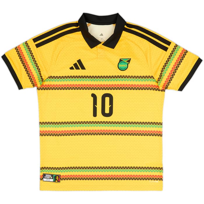 2026-27 Jamaica Home Shirt Gray #10