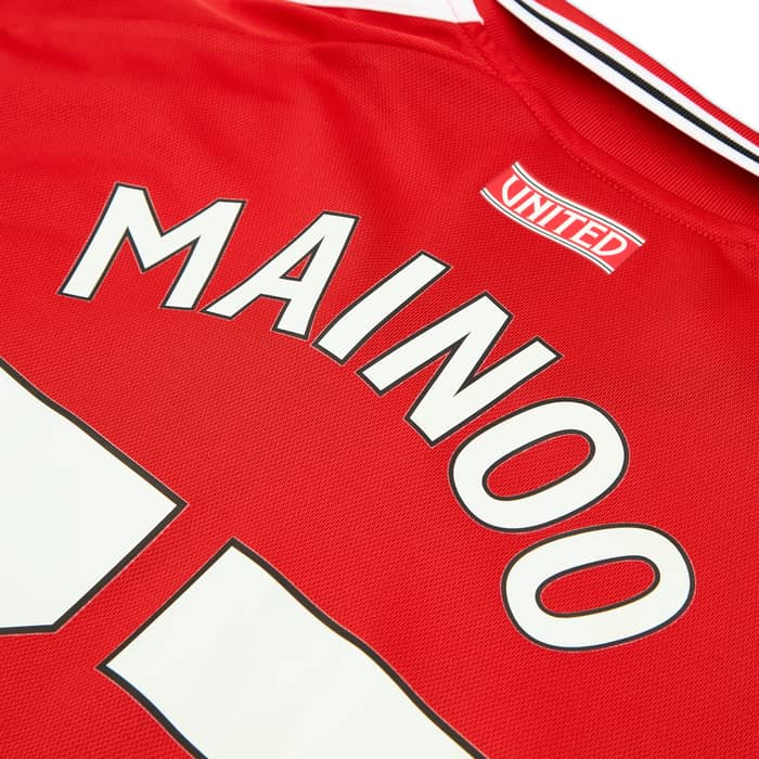 2026-27 Manchester United Home Shirt Mainoo #37