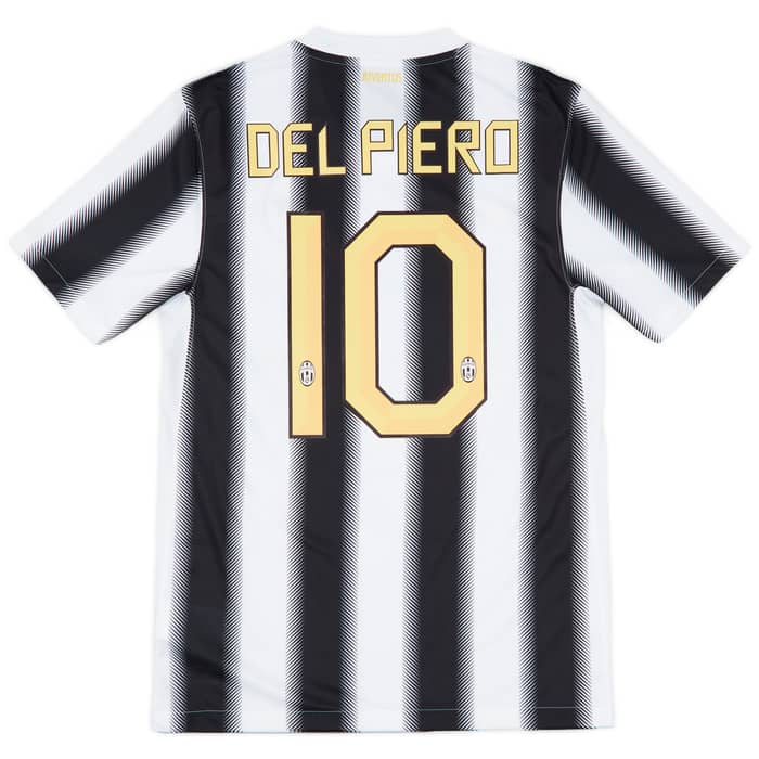 2011-12 Juventus Home Shirt Del Piero #10 (S)