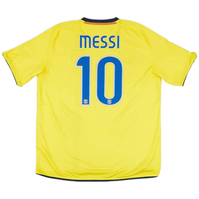 2008-10 Barcelona Away Shirt Messi #10 - 8/10 - (XL)