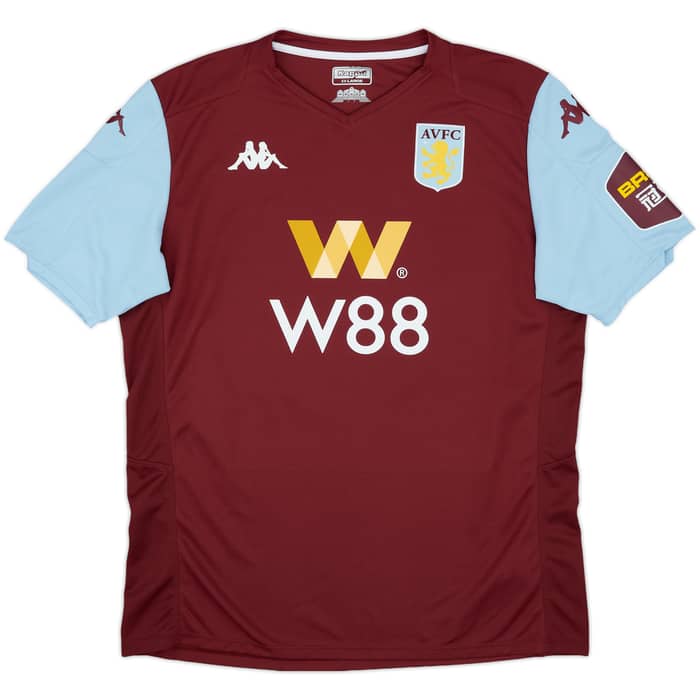 2019-20 Aston Villa Home Shirt Grealish #10 - 9/10 - (XXL)