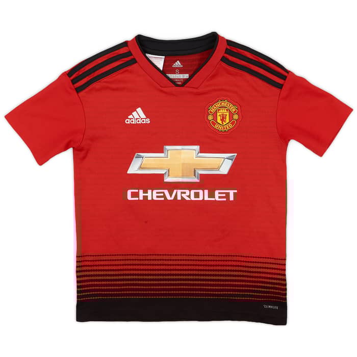 2018-19 Manchester United Home Shirt Lingard #14 - 4/10 - (S.Boys)