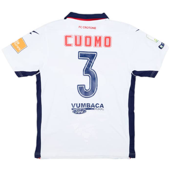 2019-20 Crotone Match Issue Away Shirt Cuomo #3