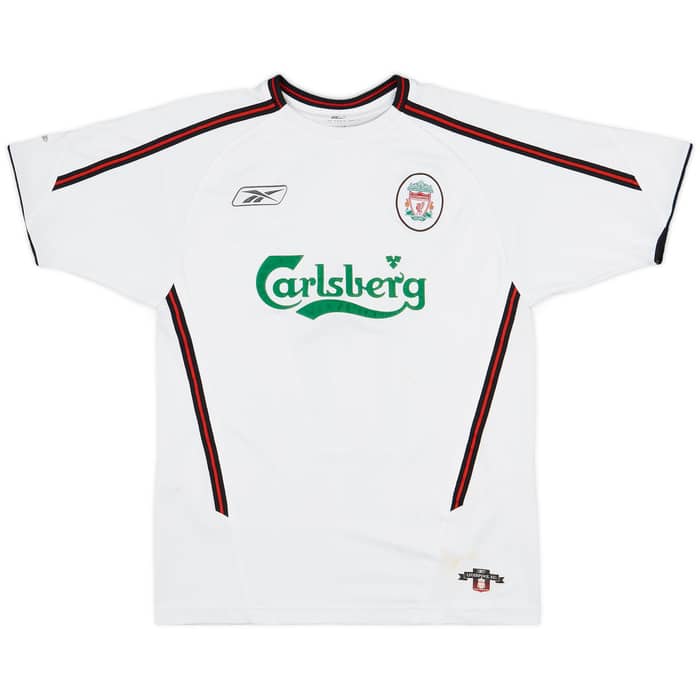 2003-04 Liverpool Away Shirt Gerrard #17 - 5/10 - (S)