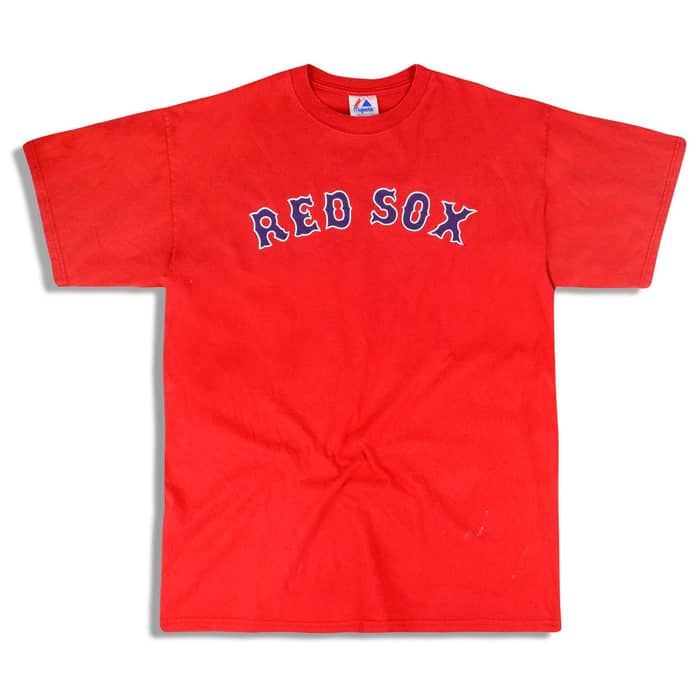 2004-07 Boston Red Sox Schilling #38 Majestic Tee XL