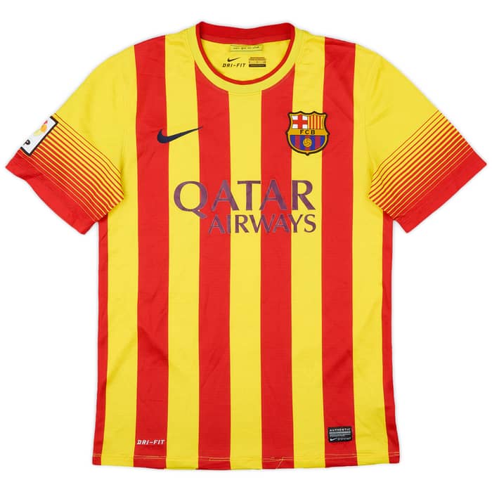2013-15 Barcelona Away Shirt Messi #10 - 6/10 - (S)