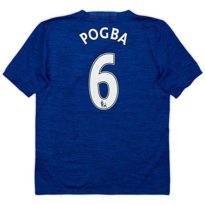 2016-17 Manchester United Away Shirt Pogba #6 - 9/10 - (S.Boys)