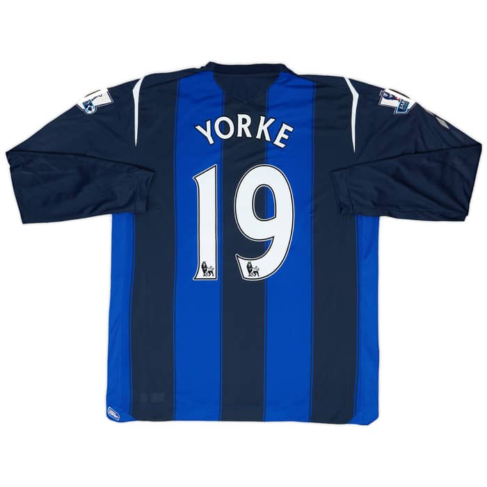 2008-09 Sunderland Match Issue Away Shirt Yorke #19