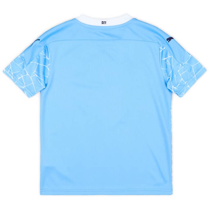 2021-22 Manchester City Home Shirt (M.Kids)
