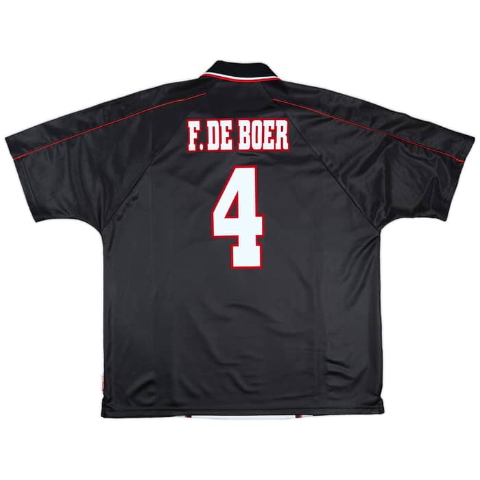 1998-99 Ajax Away Shirt F.De Boer #4 - 9/10 - (XXL)