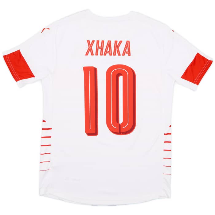 2016-17 Switzerland Away Shirt Xhaka #10 - 8/10 - (S)