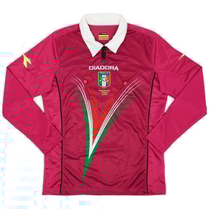 2010s Italy Diadora Referee L/S Shirt - 10/10 - (S)