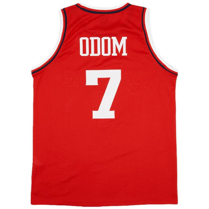 1983-84 San Diego Clippers Odom #7 Nike Rewind Swingman Jersey - 8/10 - (L)