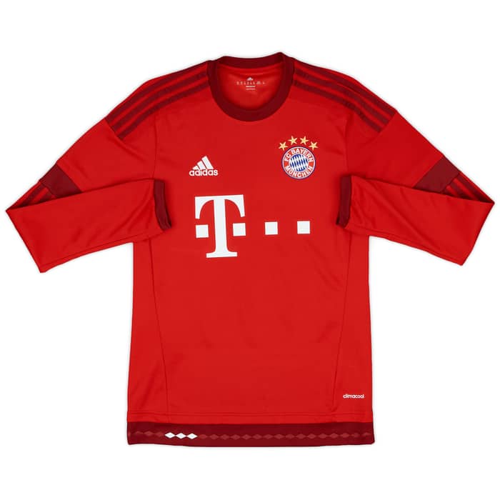 2015-16 Bayern Munich Home L/S Shirt Gotze #19 - 10/10 - (XS)
