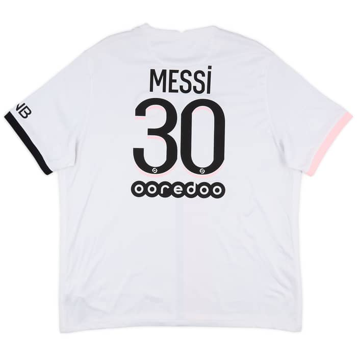 2021-22 Paris Saint-Germain Away Shirt Messi #30 (XXL)