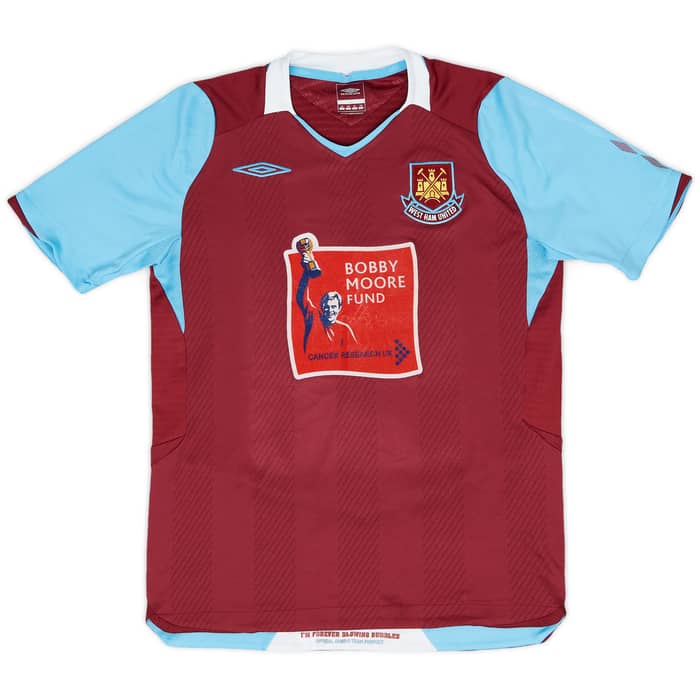 2008-09 West Ham Home Shirt - 7/10 - (L.Boys)