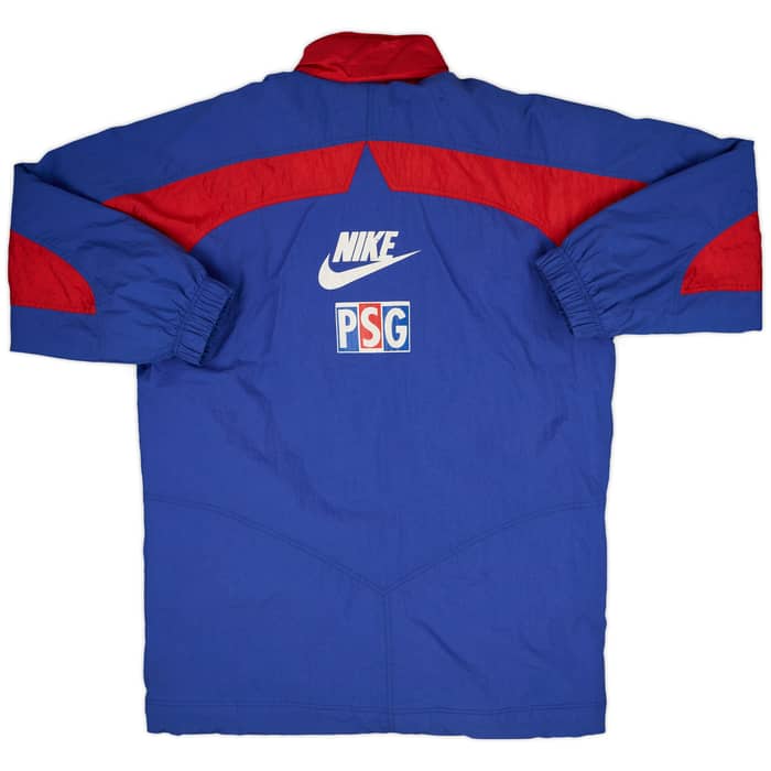 1995-96 Paris Saint-Germain Nike Padded Bench Coat - 8/10 - (L)