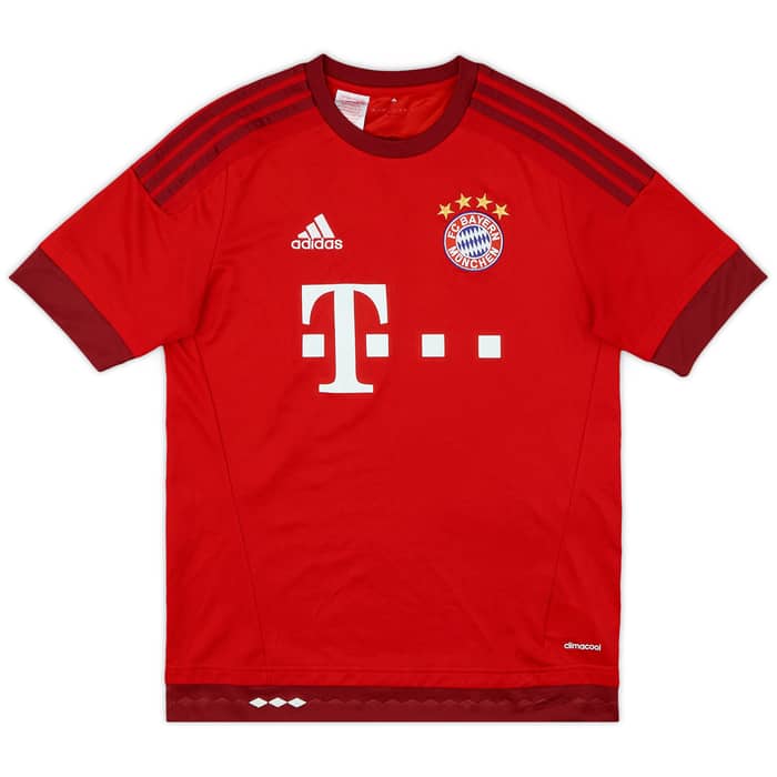 2015-16 Bayern Munich Home Shirt - 8/10 - (XL.Boys)