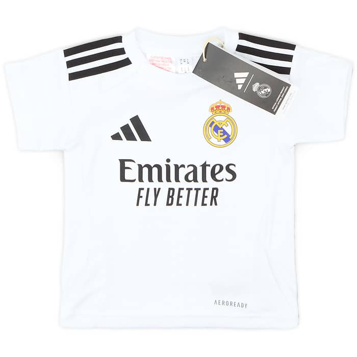 2024-25 Real Madrid Home Shirt & Shorts Kit (BABY)