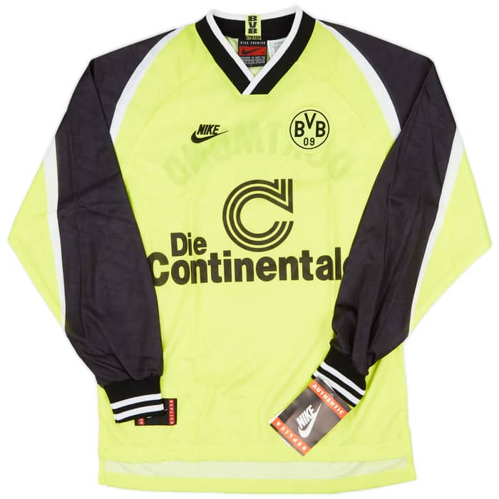 1995-96 Borussia Dortmund Home L/S Shirt (M)