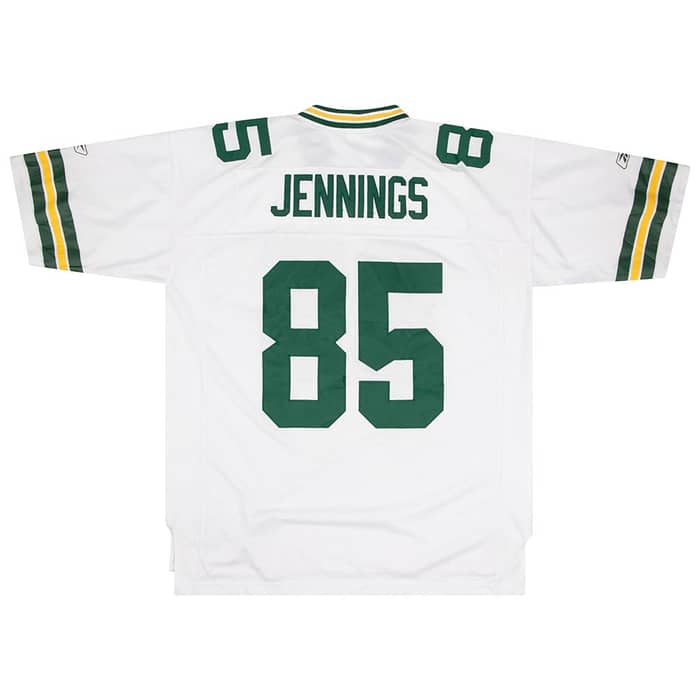 2008-11 Green Bay Packers Jennings #85 Reebok Premier Jersey (Away) XL