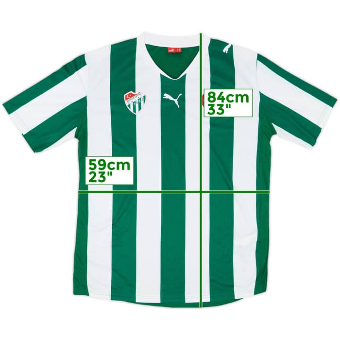 2010-11 Bursaspor Home Shirt - 9/10 - (3XL)