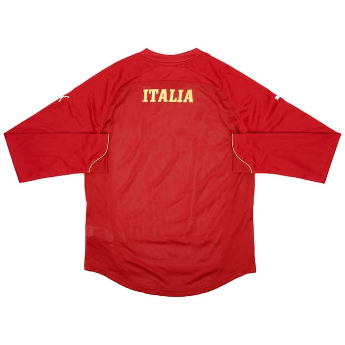 2010-11 Italy Puma Training L/S Shirt - 9/10 - (M)