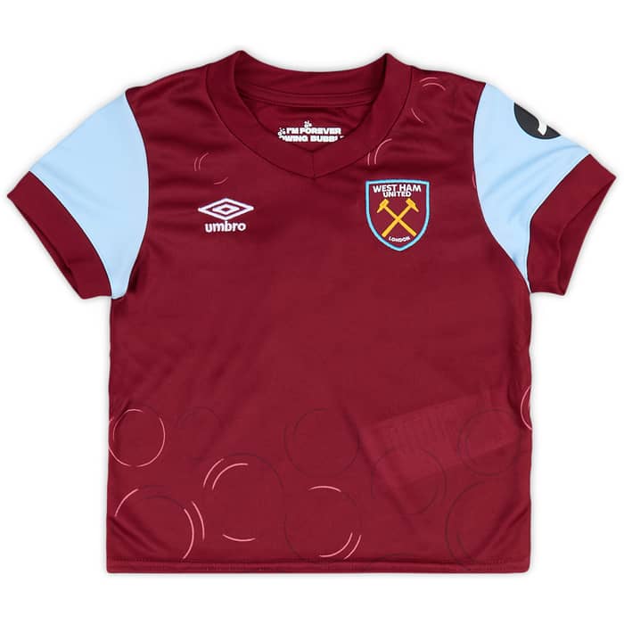 2023-24 West Ham Home Shirt & Shorts Kit (2-3 Years)