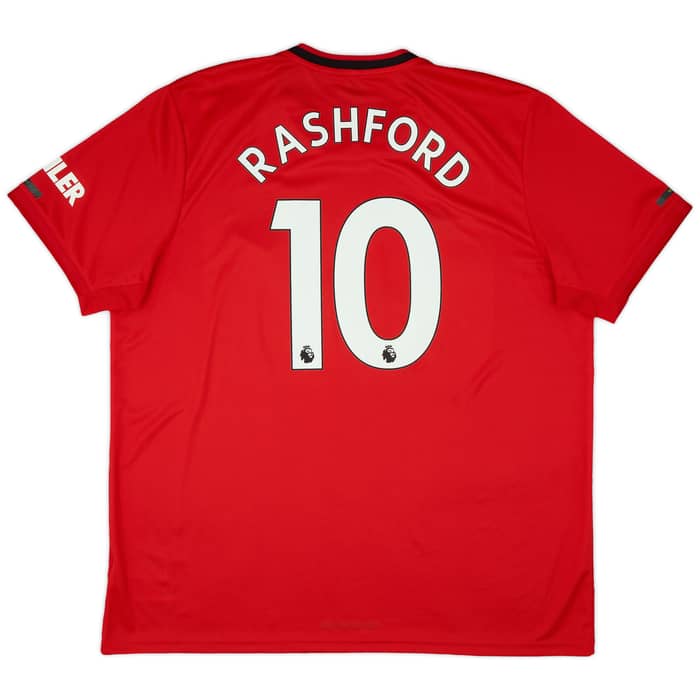 2019-20 Manchester United Home Shirt Rashford #10 (XXL)