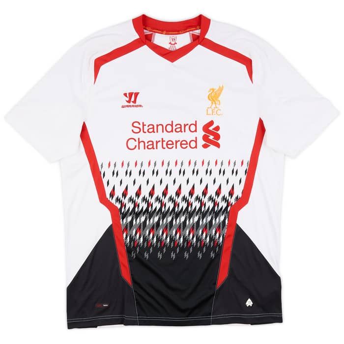 2013-14 Liverpool Away Shirt Gerrard #8 - 7/10 - (XXL)
