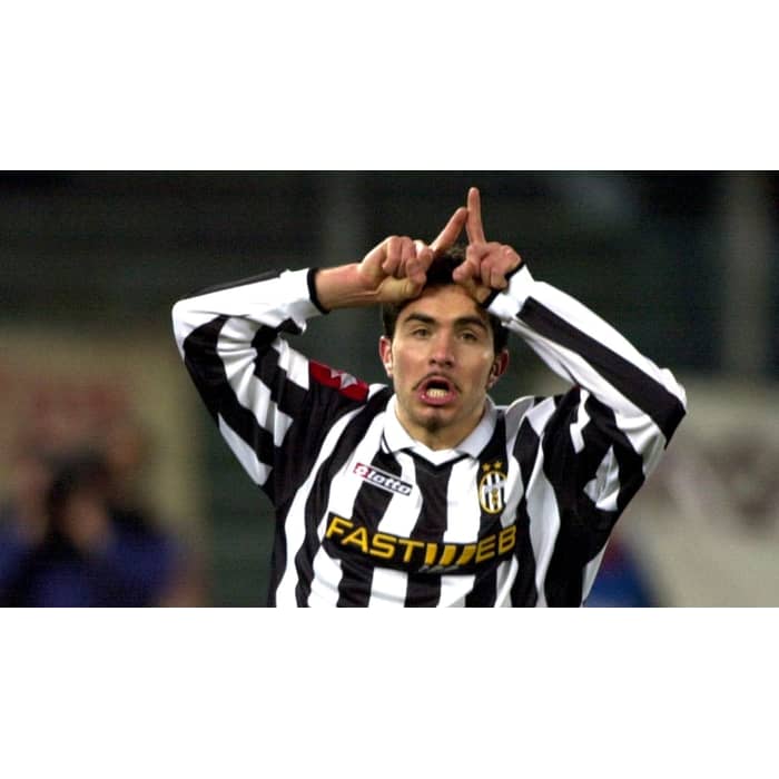 Camiseta de local del Juventus 2001-02 Maresca #16 - 6/10 - (XL)