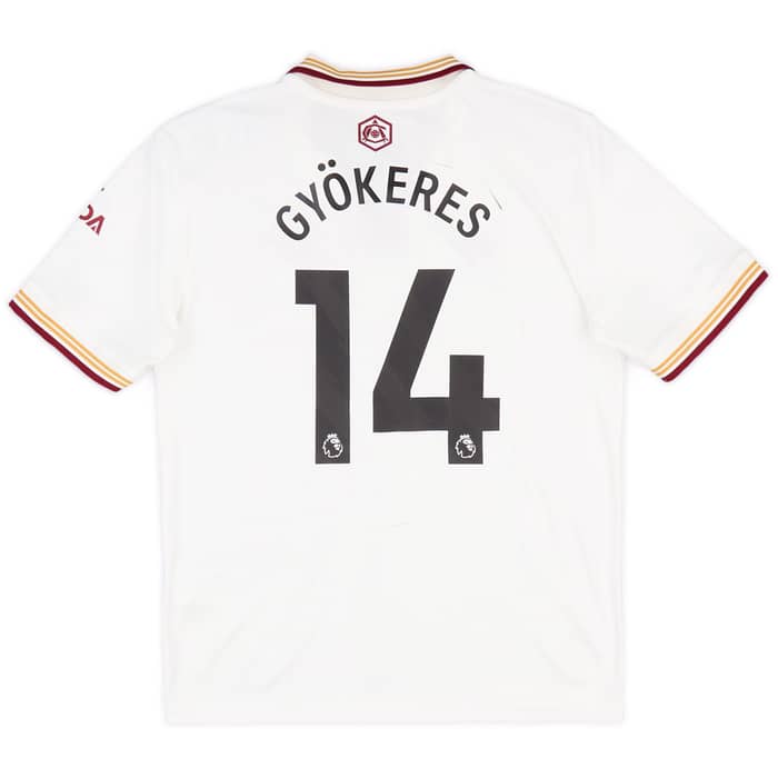 2025-26 Arsenal Third Shirt Gyokeres #14 (KIDS)