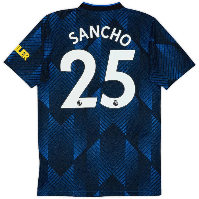 2021-22 Manchester United Third Shirt Sancho #25 - 10/10 - (S)