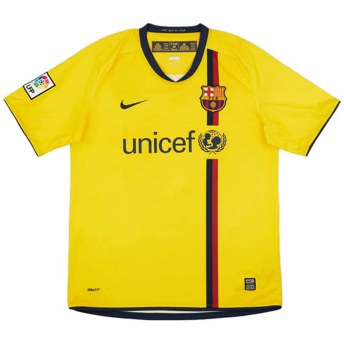 2008-10 Barcelona Away Shirt Messi #10 - 6/10 - (M)
