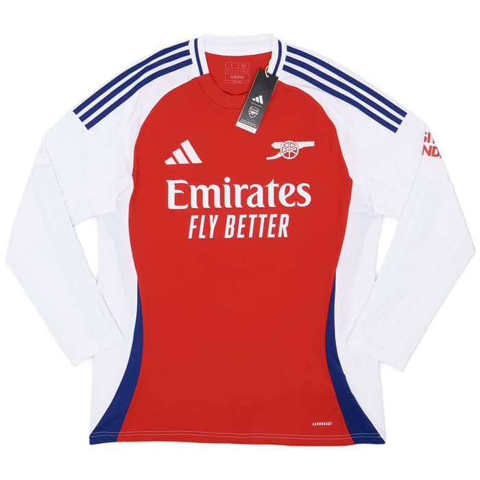 2024-25 Arsenal Home L/S Shirt Odegaard #8