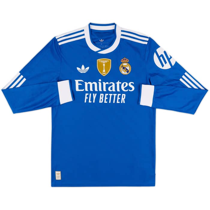 2025-26 Real Madrid Authentic Third L/S Shirt (S)