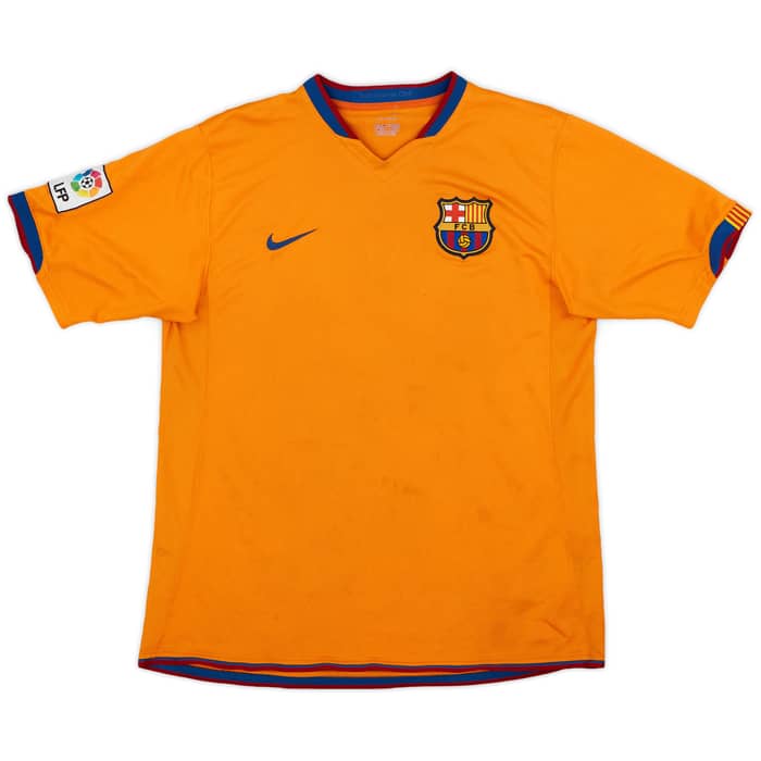 2006-08 Barcelona Away Shirt Messi #19 - 5/10 - (M)
