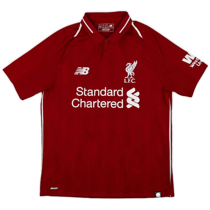 2018-19 Liverpool Home Shirt M.Salah #11 - 7/10 - (S)