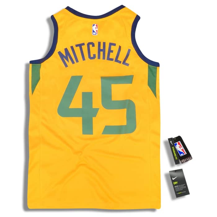 2018-19 Utah Jazz Mitchell #45 Nike Swingman Jersey (Alternate) S - W/Tags
