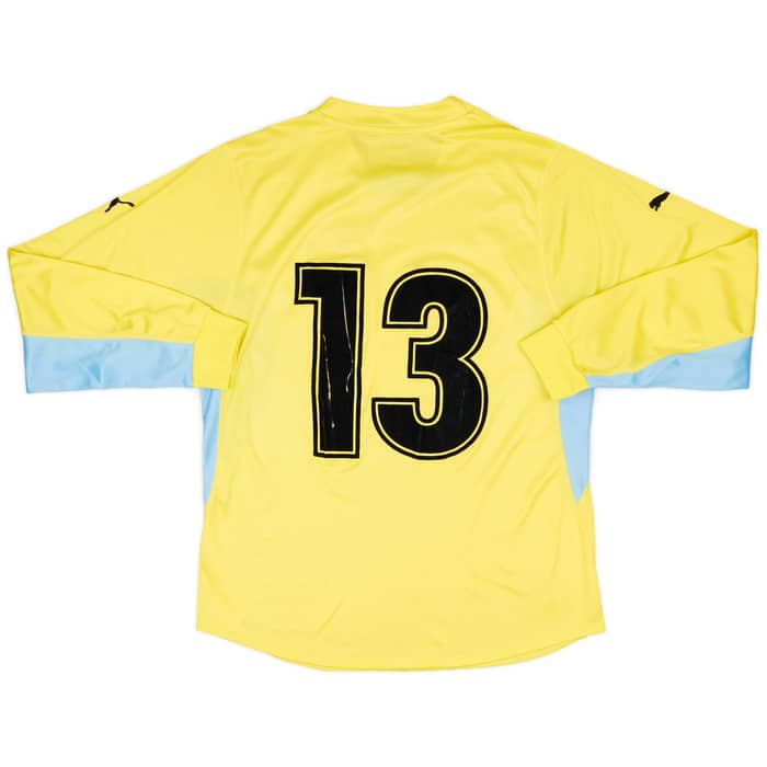 2001-02 Lazio Match Issue Away L/S Shirt #18
