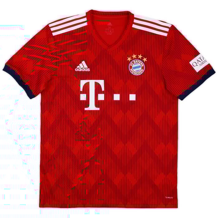 2018-19 Bayern Munich Home Shirt Alaba #27 - 9/10 - (M)