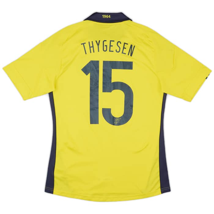 2010-12 Brondby Home Shirt Thygesen #15 - 4/10 - (M)