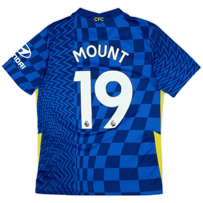 2021-22 Chelsea Home Shirt Mason #19 - 9/10 - (M)