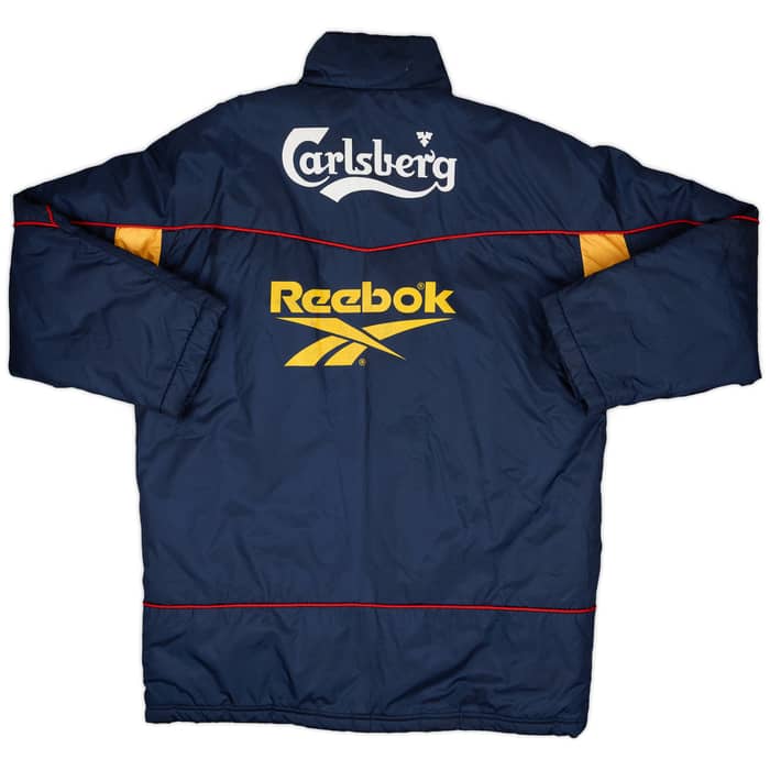 1996-97 Liverpool Reebok Padded Bench Coat - 6/10 - (XL)