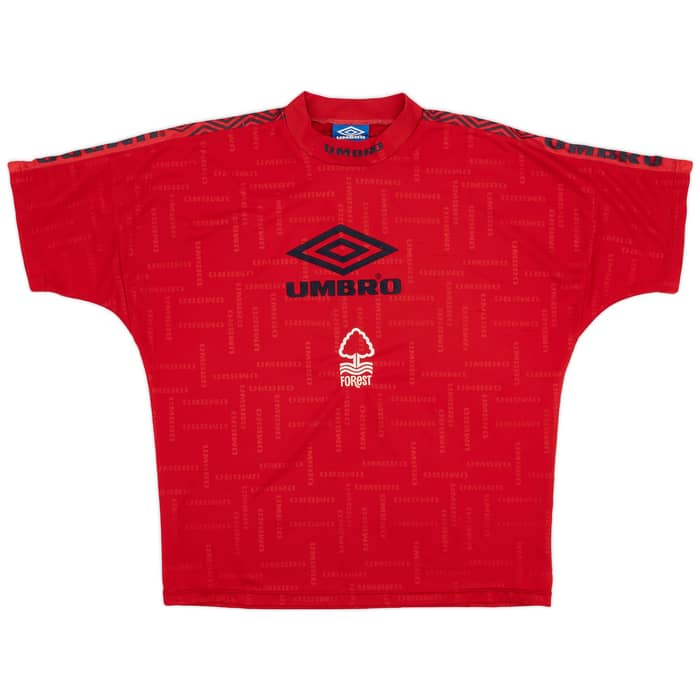 1994-95 Nottingham Forest Umbro Training Shirt - 7/10 - (XL)