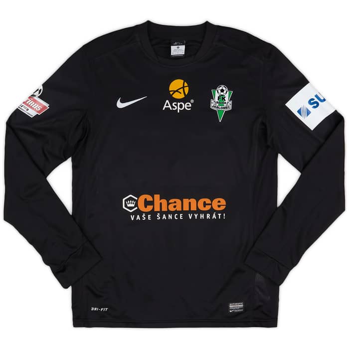 2012-13 FK Jablonec Player Issue Away L/S Shirt # - 9/10 - (M)