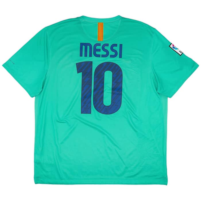 2010-11 Barcelona Away Shirt Messi #10 - 6/10 - (XXL)