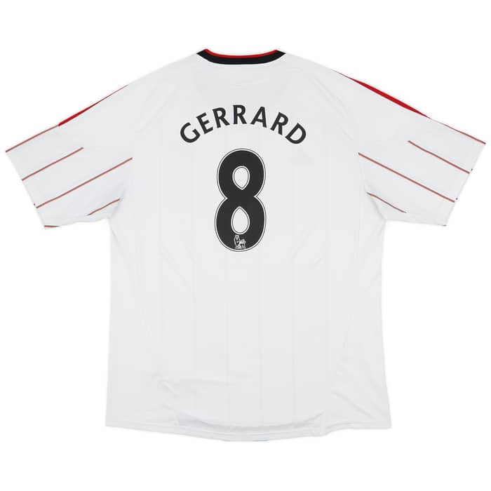 2010-11 Liverpool Away Shirt Gerrard #8 - 7/10 - (XXL)