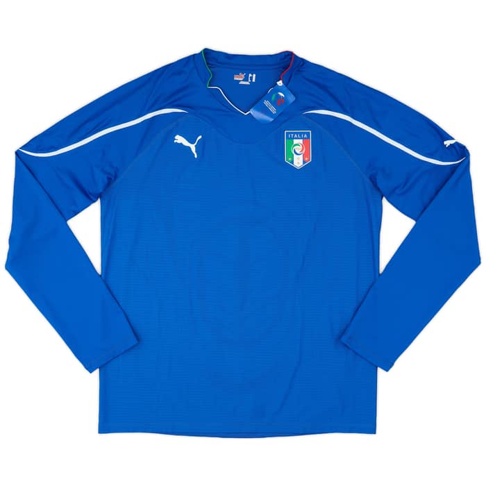 2010-12 Italy Player Issue Home L/S Shirt (3XL)